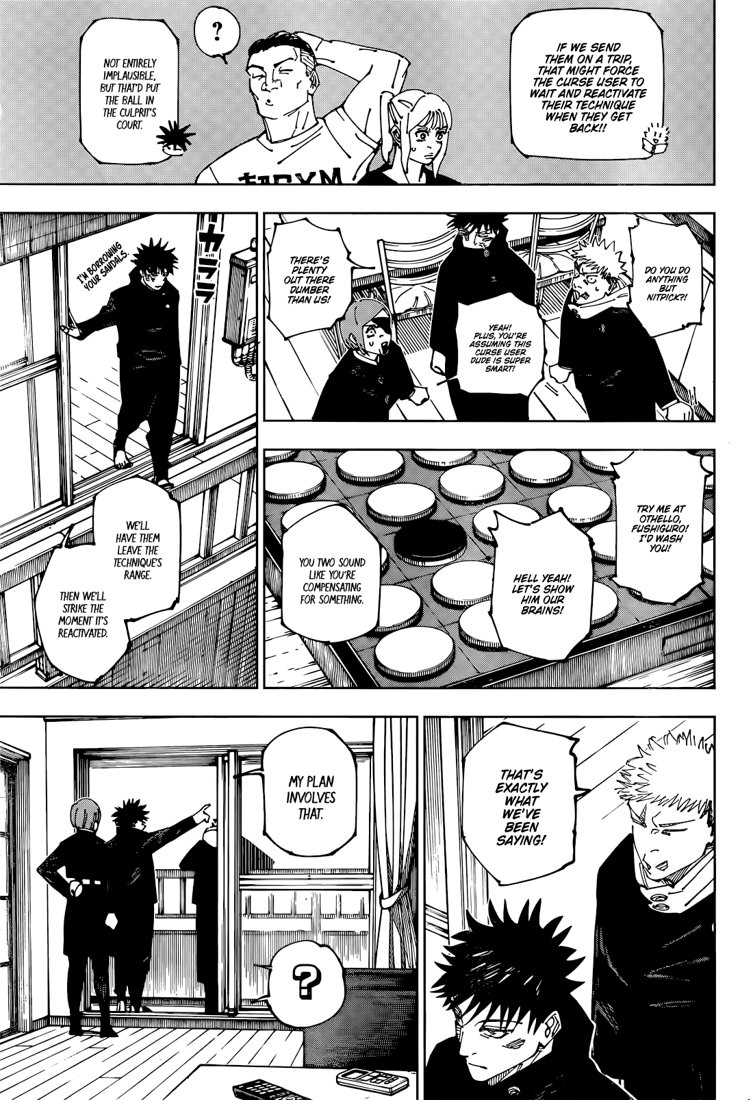 Jujutsu Kaisen Manga Chapter 271 page 5 - From Now On scene