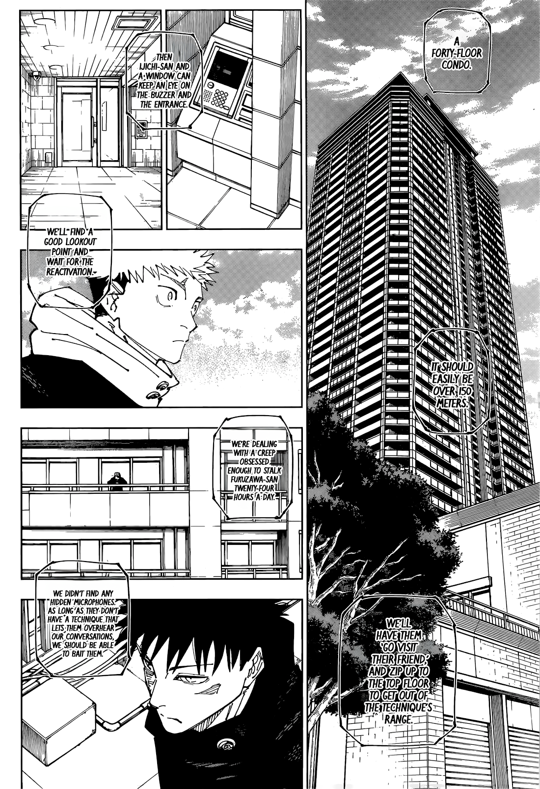 Jujutsu Kaisen Manga Chapter 271 page 6 - From Now On scene