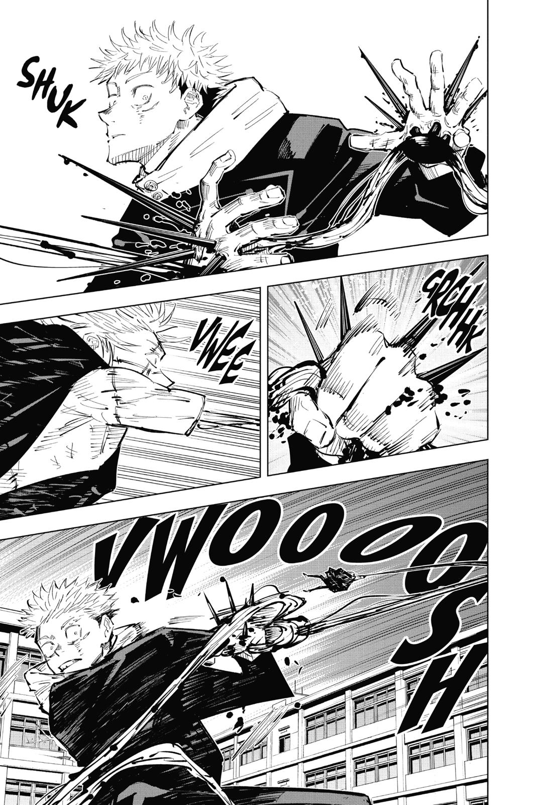 Jujutsu Kaisen Manga Chapter 28 page 11 - I'm Gonna Kill You! scene