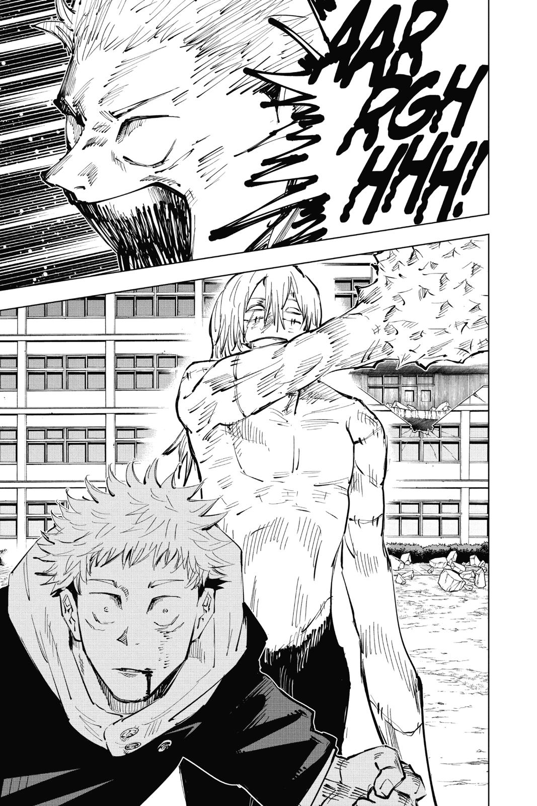 Jujutsu Kaisen Manga Chapter 28 page 19 - I'm Gonna Kill You! scene