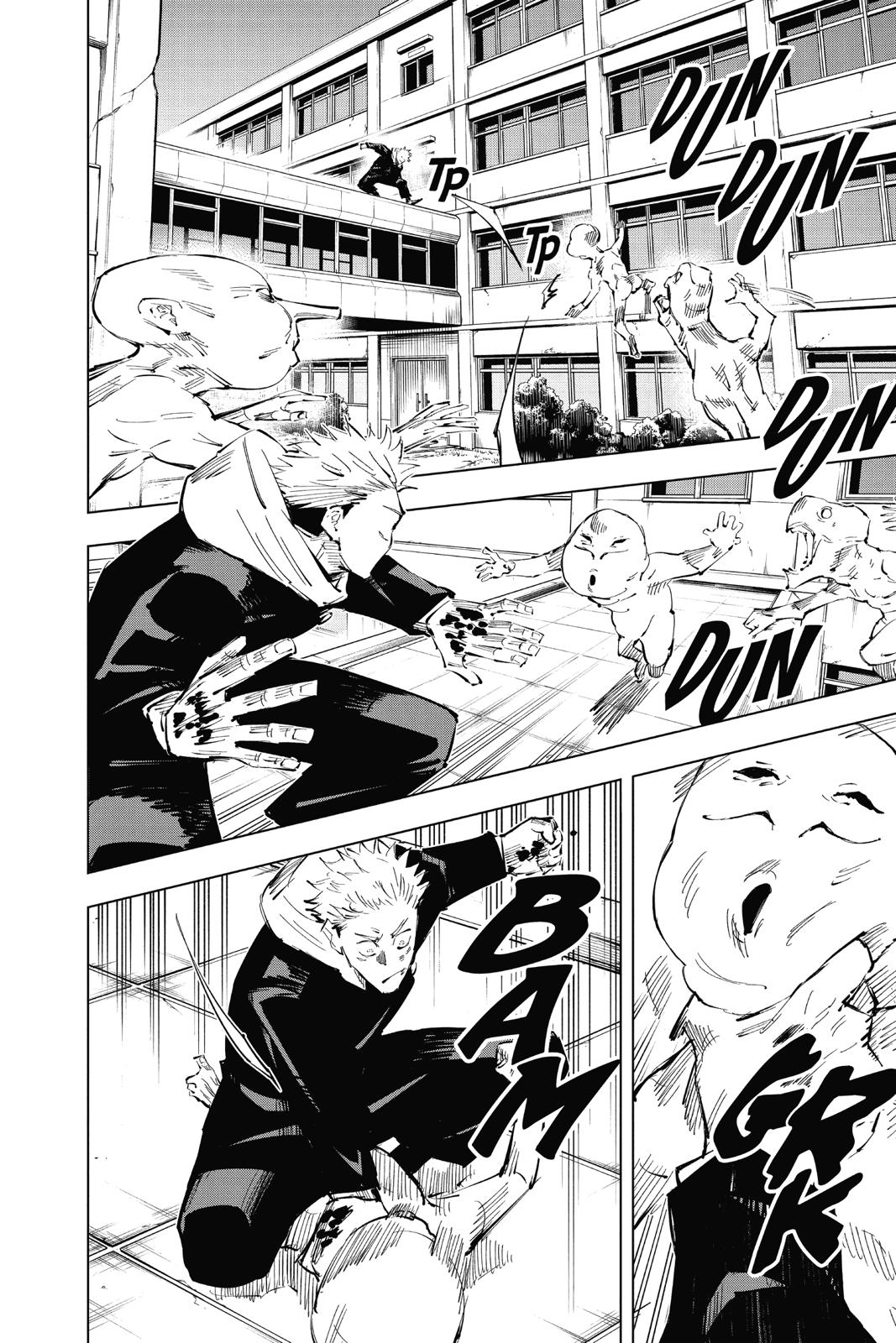 Jujutsu Kaisen Manga Chapter 29 page 10 - Growth scene