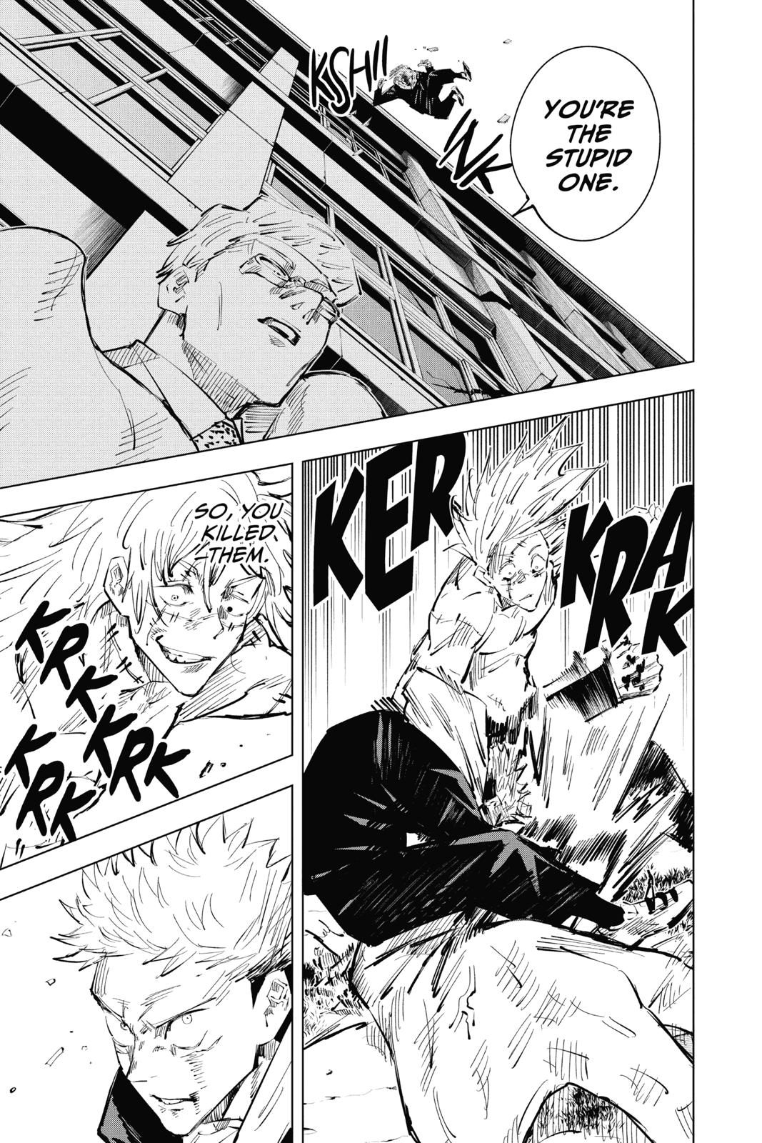 Jujutsu Kaisen Manga Chapter 29 page 13 - Growth scene