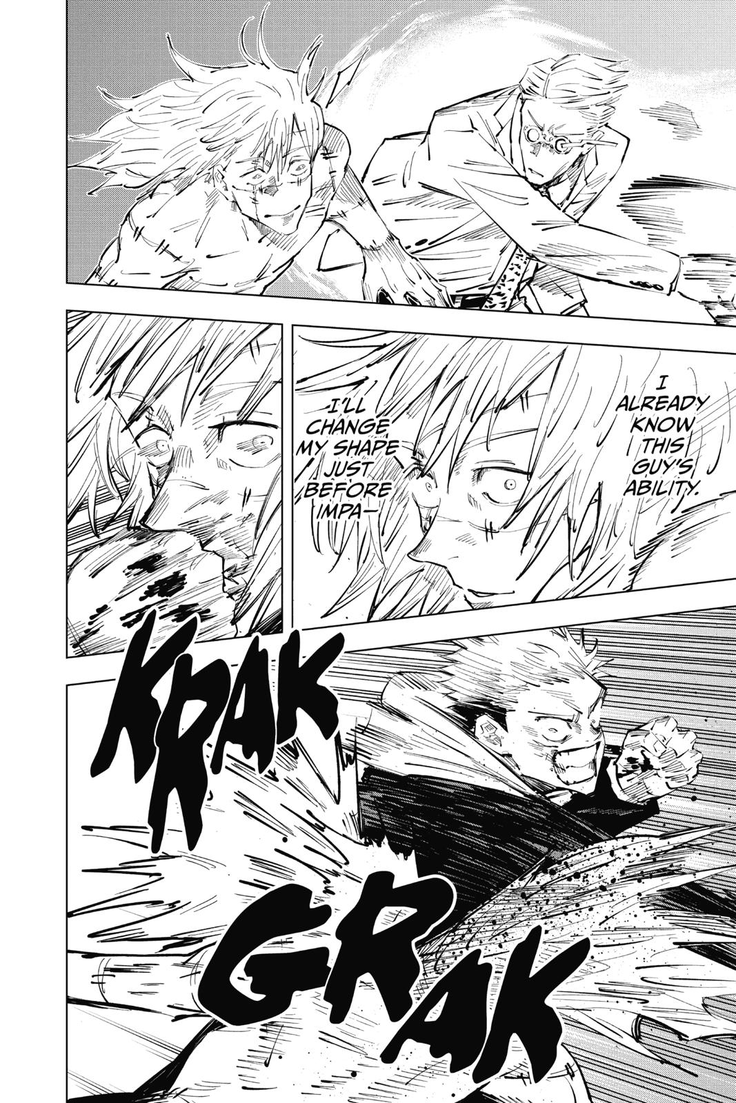 Jujutsu Kaisen Manga Chapter 29 page 14 - Growth scene