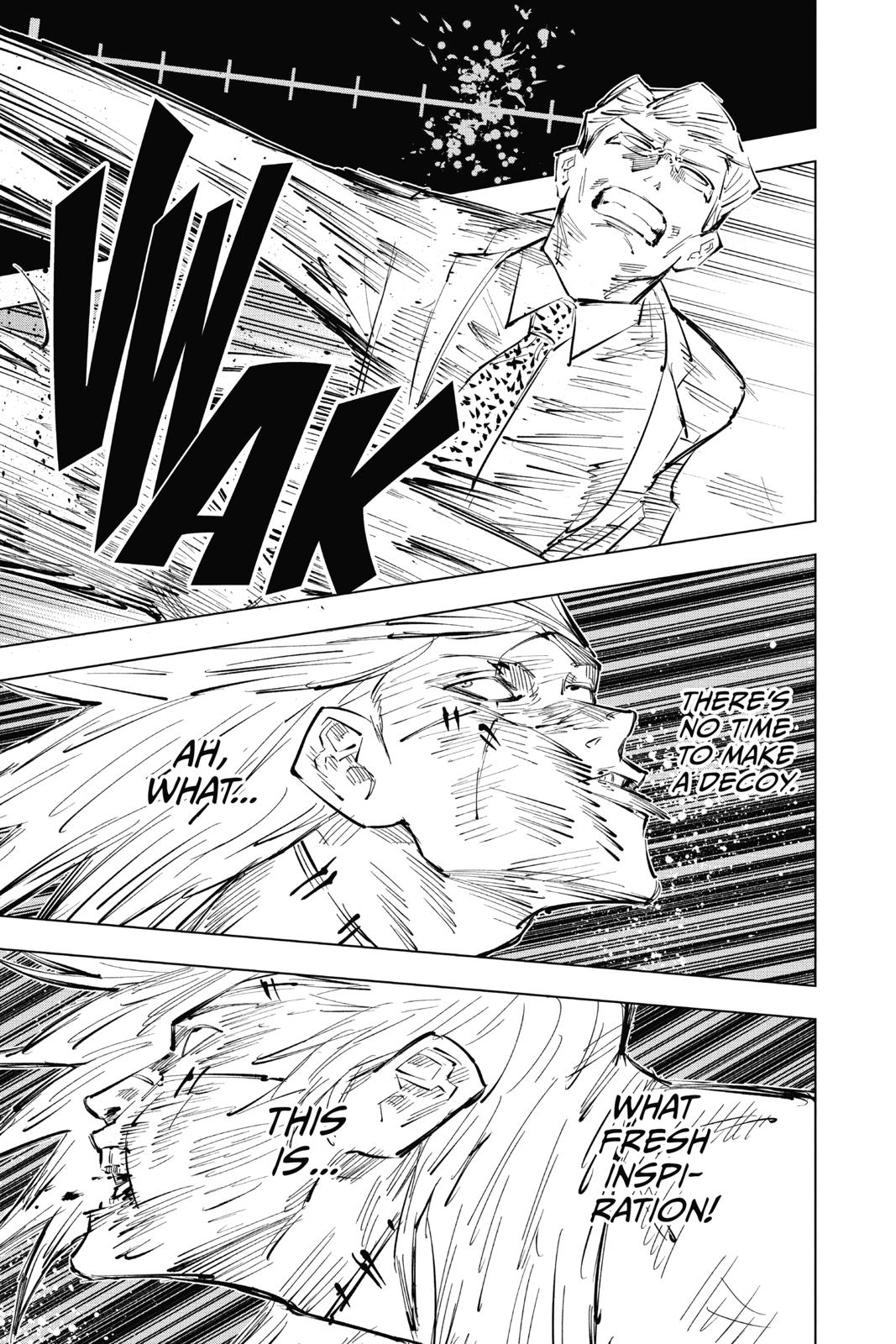 Jujutsu Kaisen Manga Chapter 29 page 15 - Growth scene