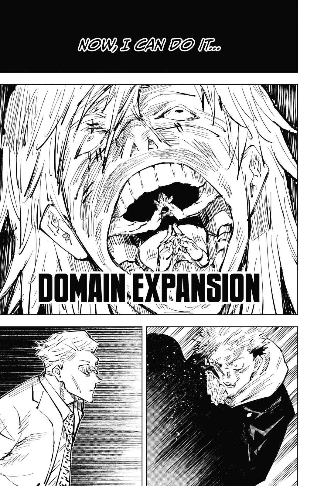 Jujutsu Kaisen Manga Chapter 29 page 17 - Growth scene