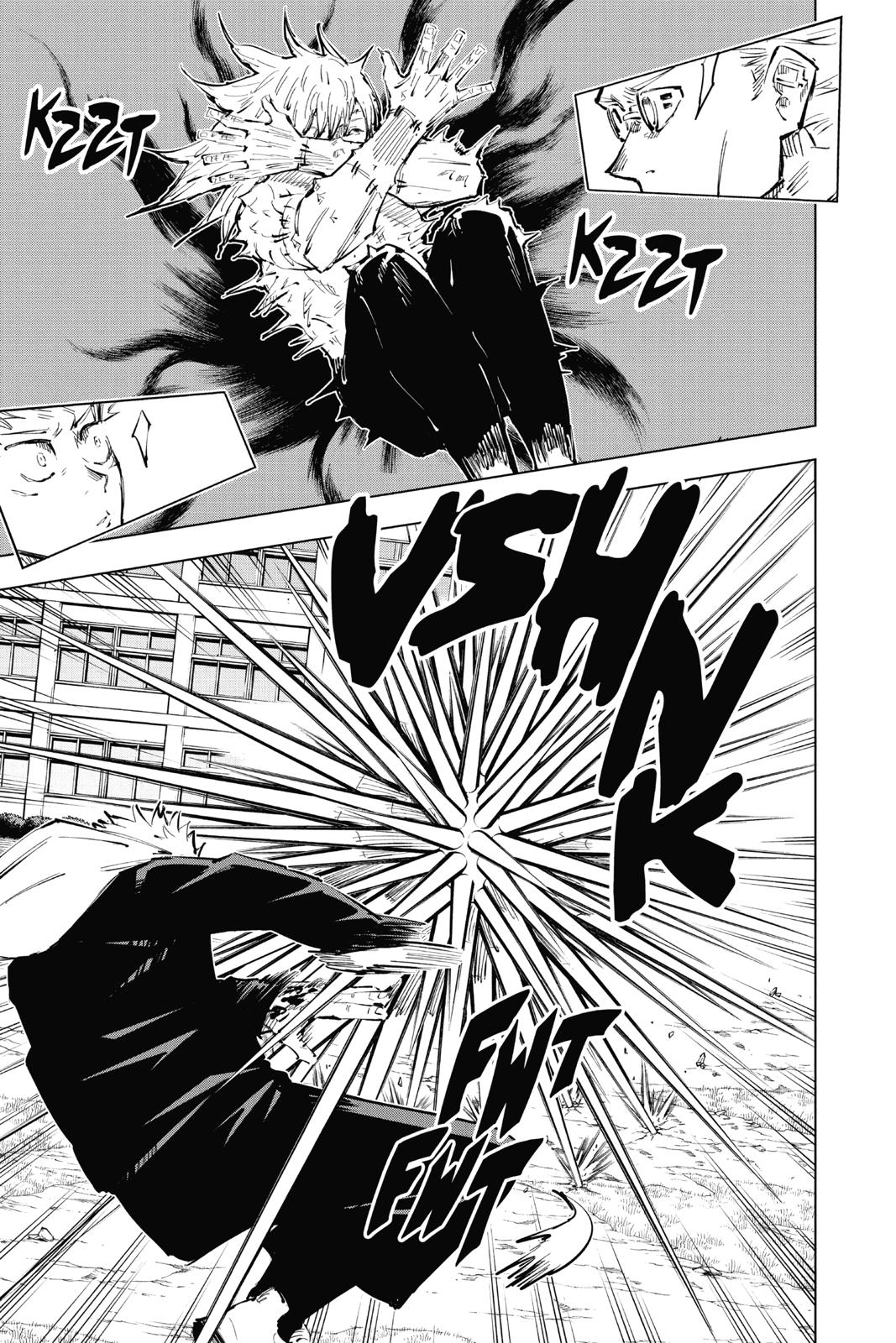 Jujutsu Kaisen Manga Chapter 29 page 5 - Growth scene