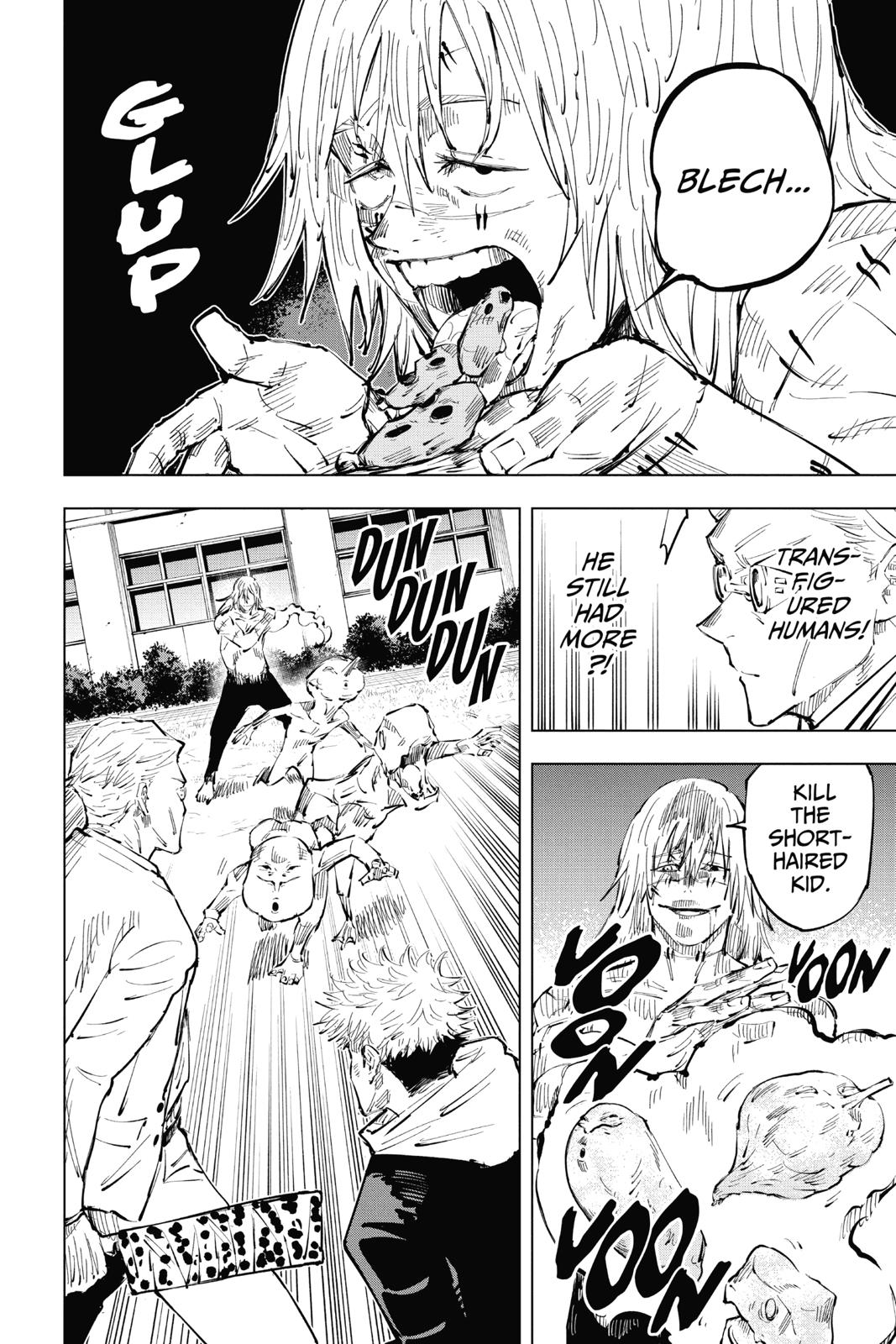 Jujutsu Kaisen Manga Chapter 29 page 8 - Growth scene