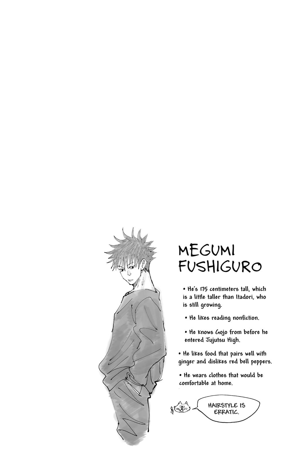 Jujutsu Kaisen Manga Chapter 3 page 23 - For Myself scene