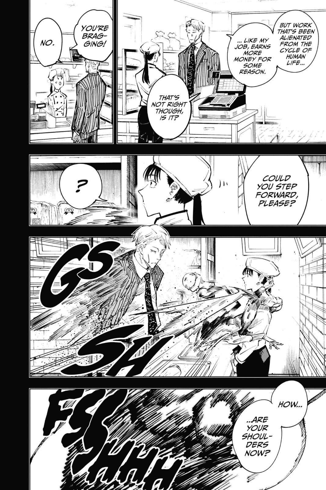 Jujutsu Kaisen Manga Chapter 30 page 10 - Selfishness scene