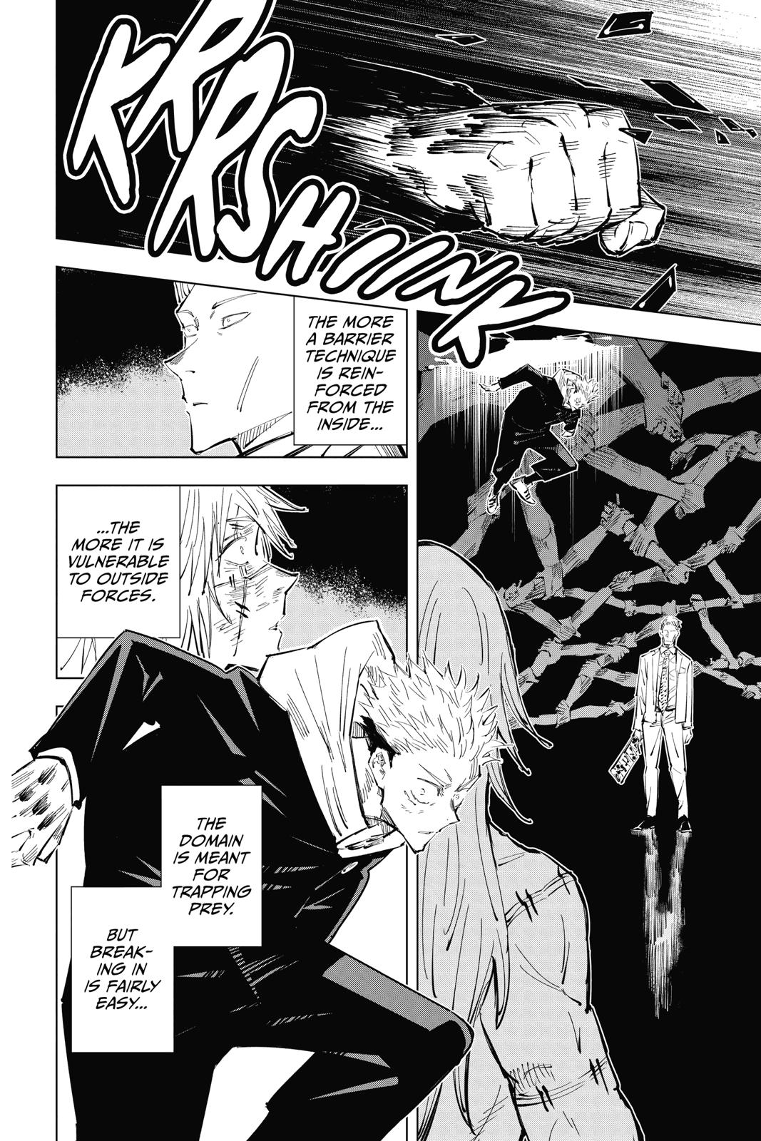 Jujutsu Kaisen Manga Chapter 30 page 14 - Selfishness scene