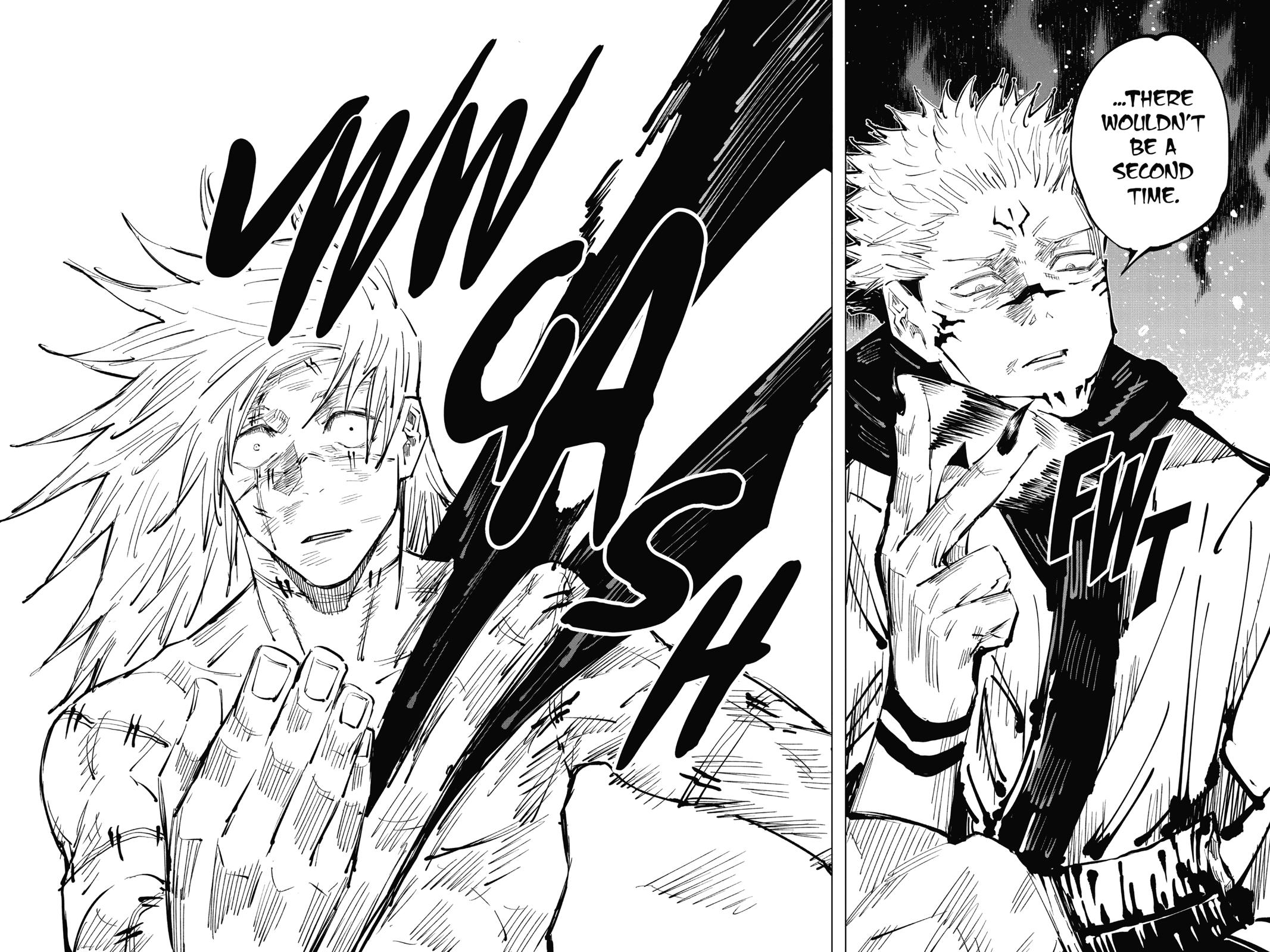 Jujutsu Kaisen Manga Chapter 30 page 16 - Selfishness scene