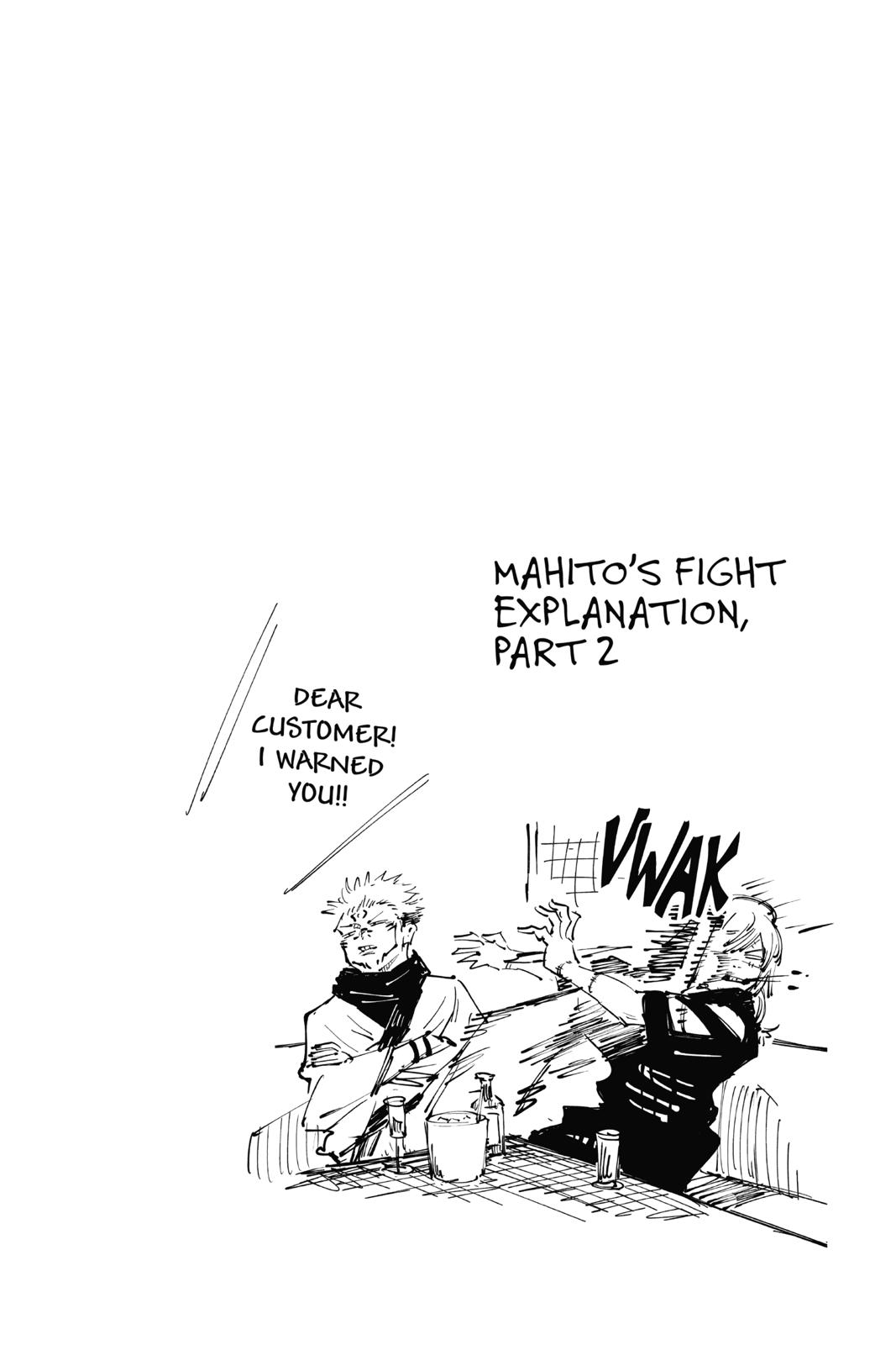 Jujutsu Kaisen Manga Chapter 30 page 19 - Selfishness scene