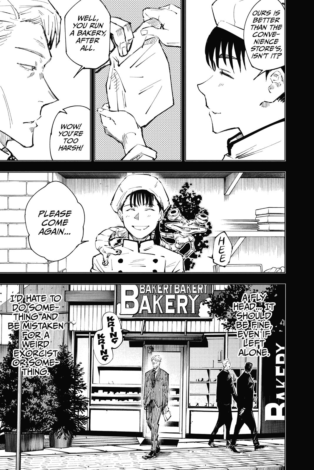 Jujutsu Kaisen Manga Chapter 30 page 5 - Selfishness scene