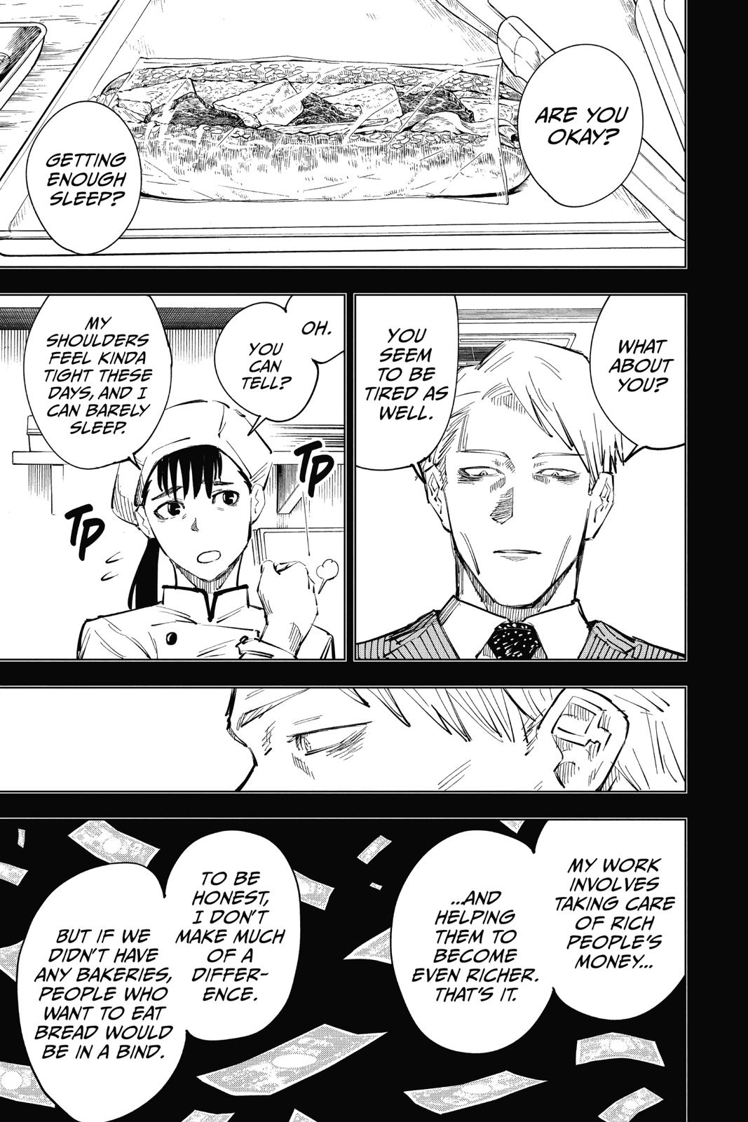 Jujutsu Kaisen Manga Chapter 30 page 9 - Selfishness scene