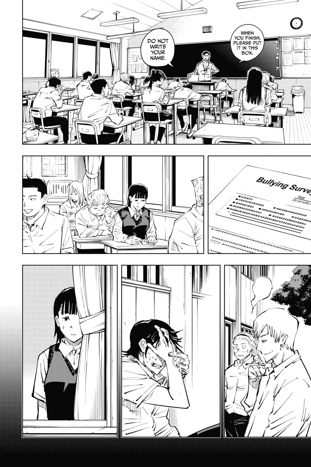 Jujutsu Kaisen Manga Chapter 31 page 17 - Tomorrow scene