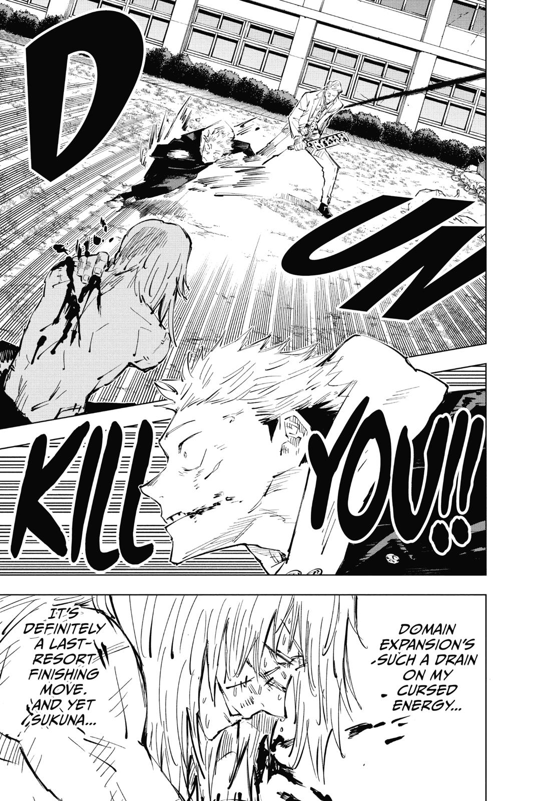 Jujutsu Kaisen Manga Chapter 31 page 3 - Tomorrow scene