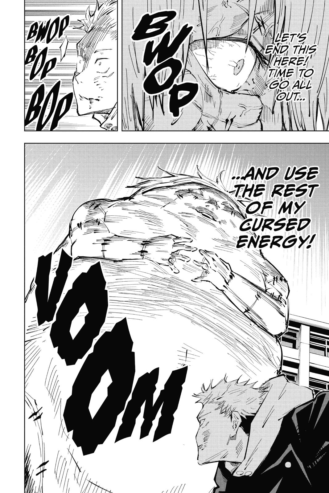 Jujutsu Kaisen Manga Chapter 31 page 4 - Tomorrow scene