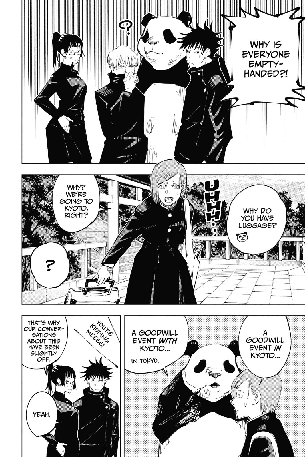 Jujutsu Kaisen Manga Chapter 32 page 10 - Introspection scene