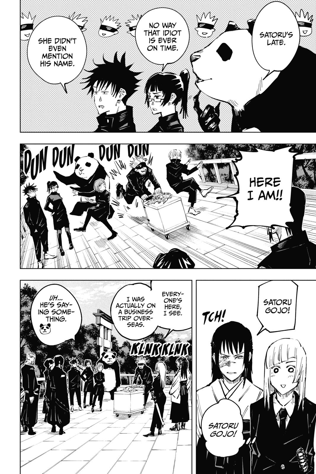 Jujutsu Kaisen Manga Chapter 32 page 15 - Introspection scene