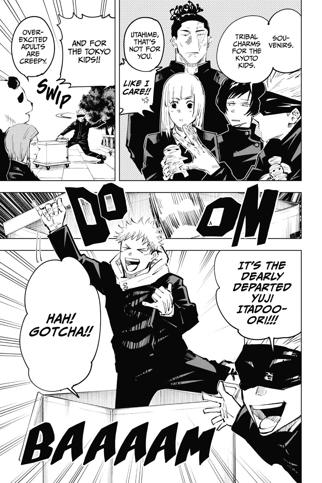 Jujutsu Kaisen Manga Chapter 32 page 16 - Introspection scene