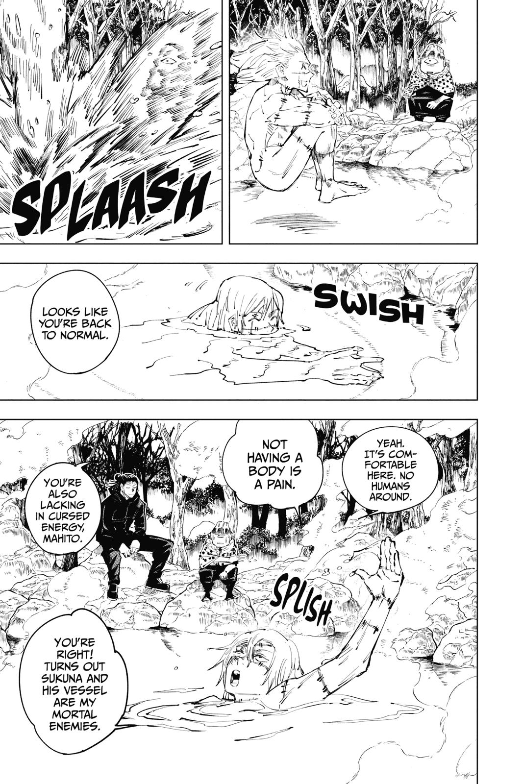 Jujutsu Kaisen Manga Chapter 32 page 3 - Introspection scene