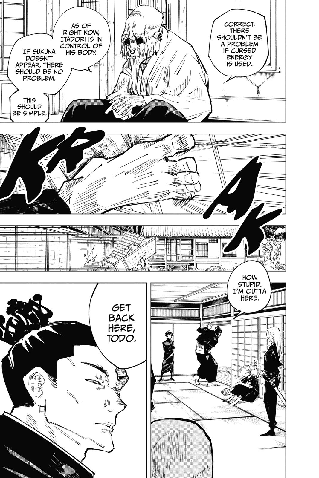 Jujutsu Kaisen Manga Chapter 33 page 8 - Kyoto Sister School Goodwill Event - Team Battle, Part 0 scene
