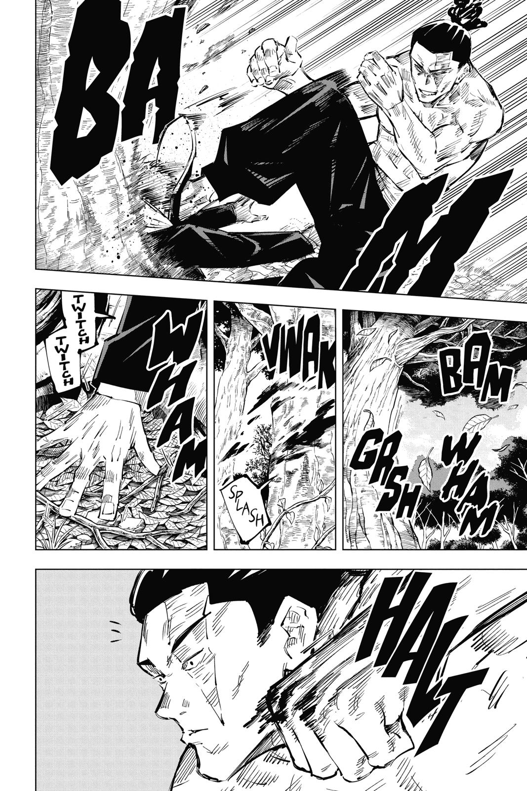 Jujutsu Kaisen Manga Chapter 34 page 14 - Kyoto Sister School Goodwill Event - Team Battle, Part 1 scene