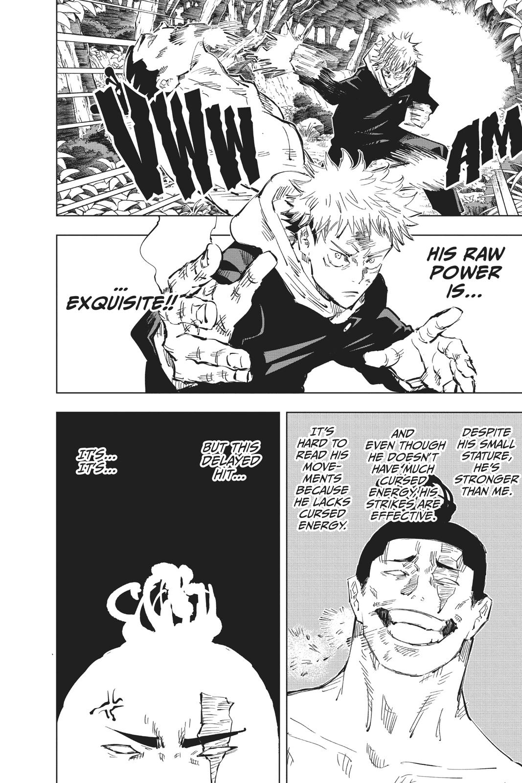 Jujutsu Kaisen Manga Chapter 36 page 14 - Kyoto Sister School Goodwill Event - Team Battle, Part 3 scene