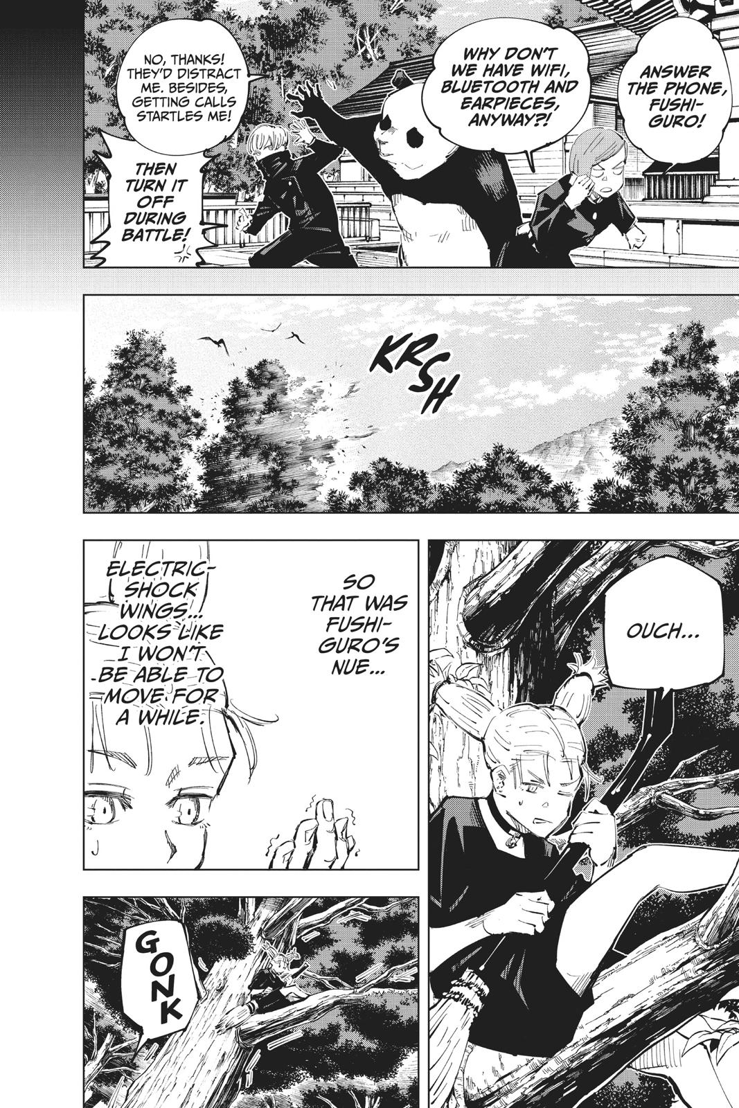 Jujutsu Kaisen Manga Chapter 36 page 6 - Kyoto Sister School Goodwill Event - Team Battle, Part 3 scene