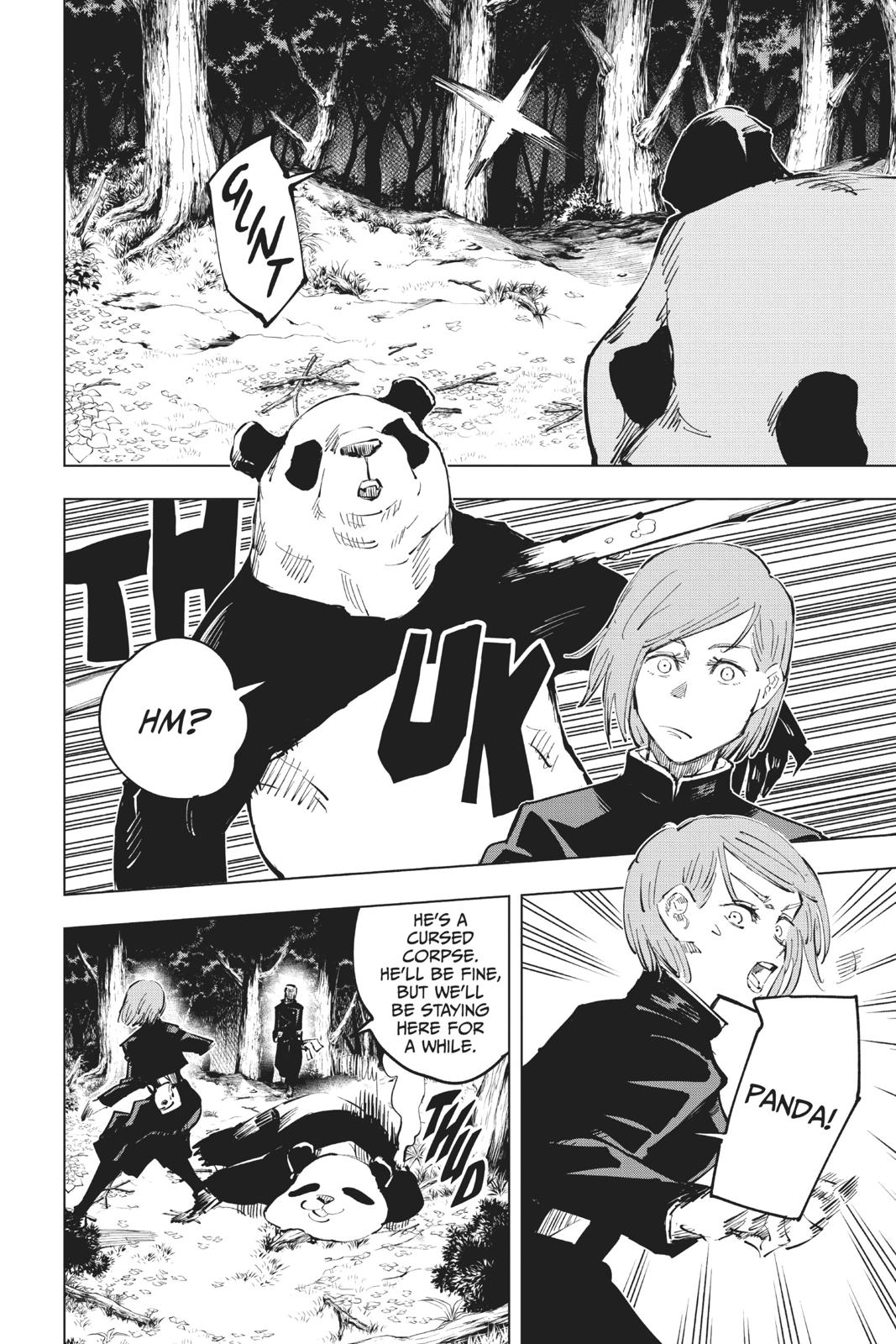 Jujutsu Kaisen Manga Chapter 37 page 17 - Kyoto Sister School Goodwill Event - Team Battle, Part 4 scene
