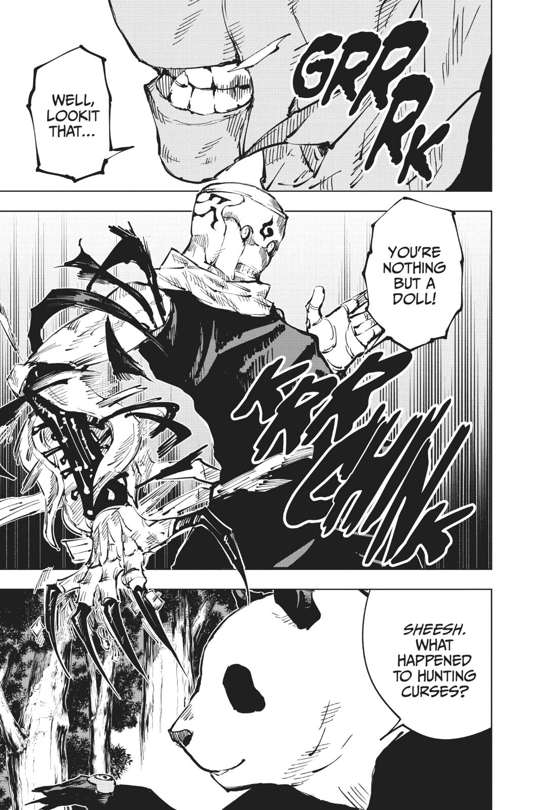 Jujutsu Kaisen Manga Chapter 37 page 20 - Kyoto Sister School Goodwill Event - Team Battle, Part 4 scene