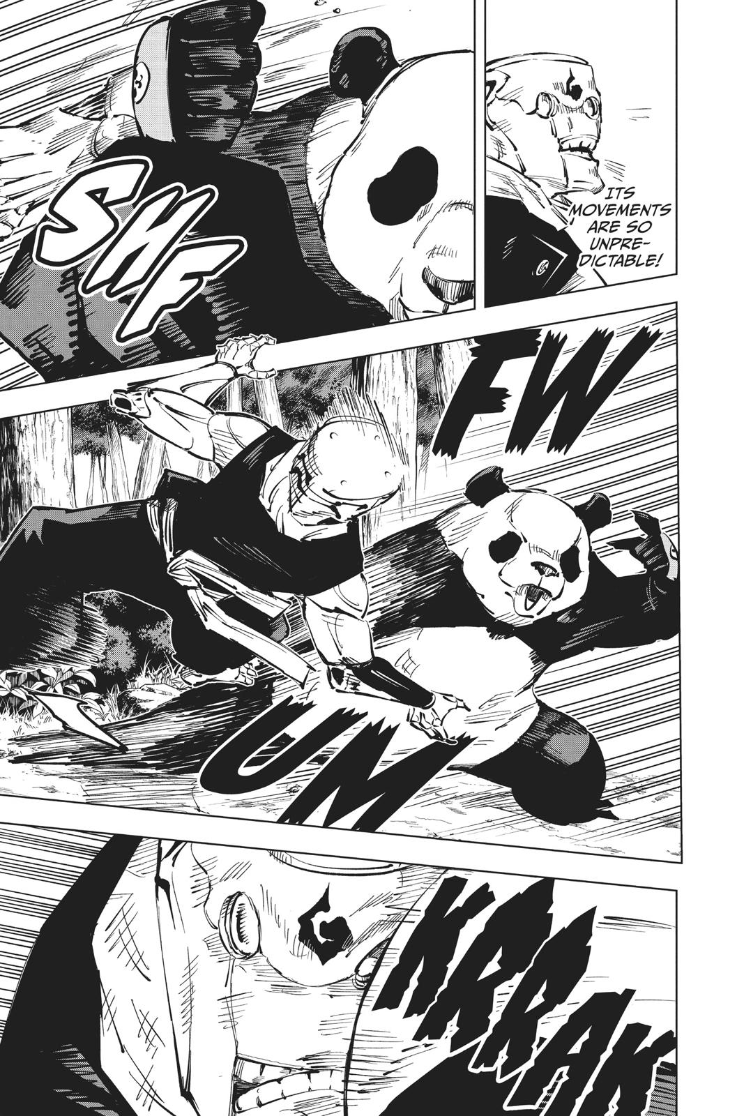 Jujutsu Kaisen Manga Chapter 38 page 11 - Kyoto Sister School Goodwill Event - Team Battle, Part 5 scene