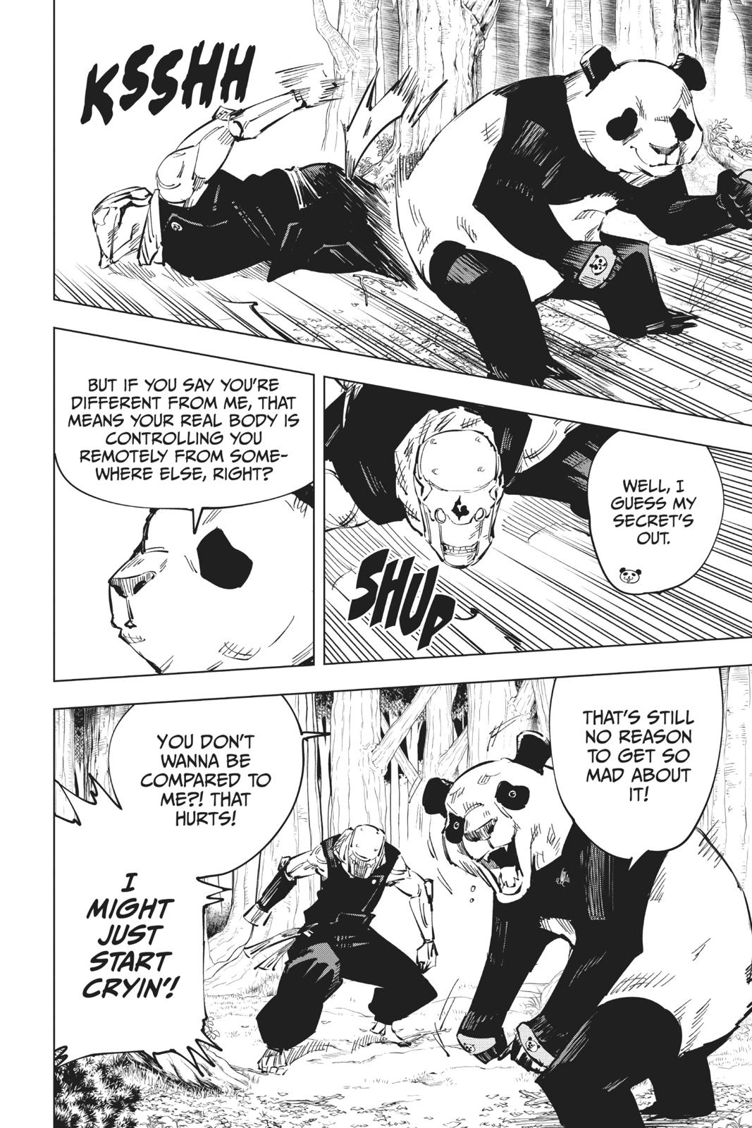 Jujutsu Kaisen Manga Chapter 38 page 12 - Kyoto Sister School Goodwill Event - Team Battle, Part 5 scene