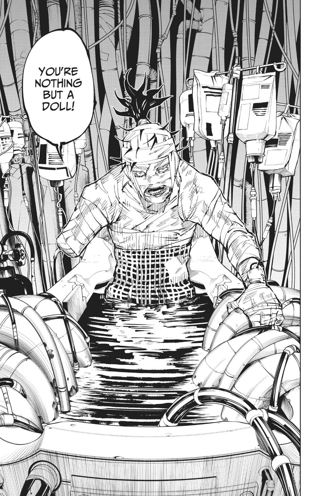 Jujutsu Kaisen Manga Chapter 38 page 3 - Kyoto Sister School Goodwill Event - Team Battle, Part 5 scene