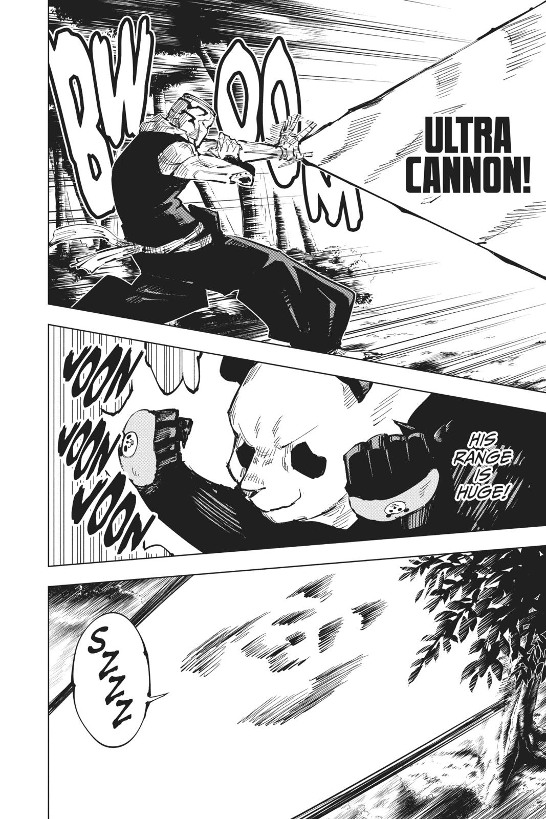 Jujutsu Kaisen Manga Chapter 38 page 8 - Kyoto Sister School Goodwill Event - Team Battle, Part 5 scene