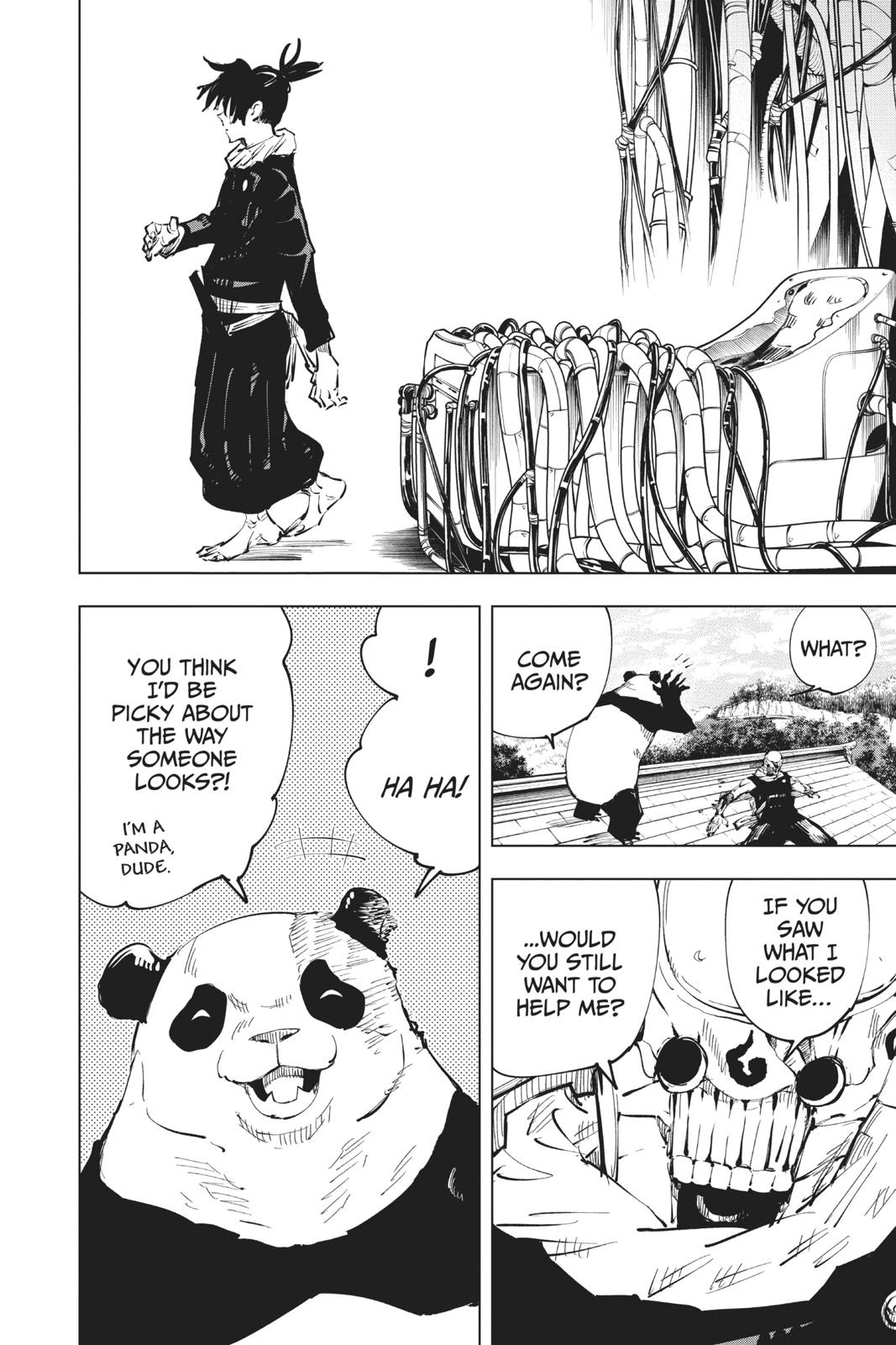 Jujutsu Kaisen Manga Chapter 39 page 17 - Kyoto Sister School Goodwill Event - Team Battle, Part 6 scene