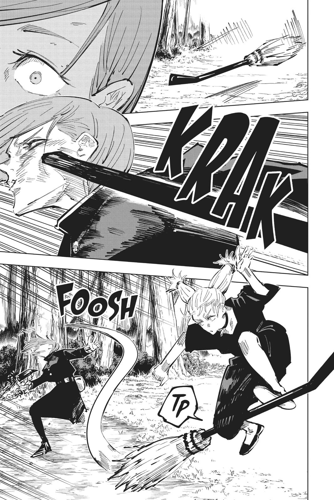 Jujutsu Kaisen Manga Chapter 40 page 17 - Kyoto Sister SchoolGoodwill Event - Team Battle, Part 7 scene