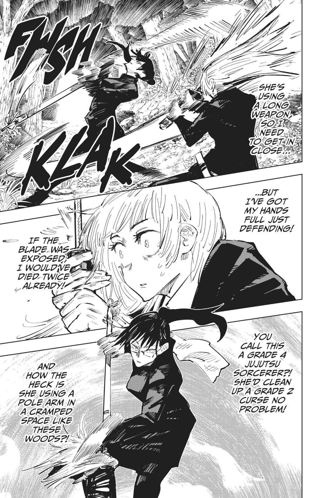 Jujutsu Kaisen Manga Chapter 40 page 3 - Kyoto Sister SchoolGoodwill Event - Team Battle, Part 7 scene