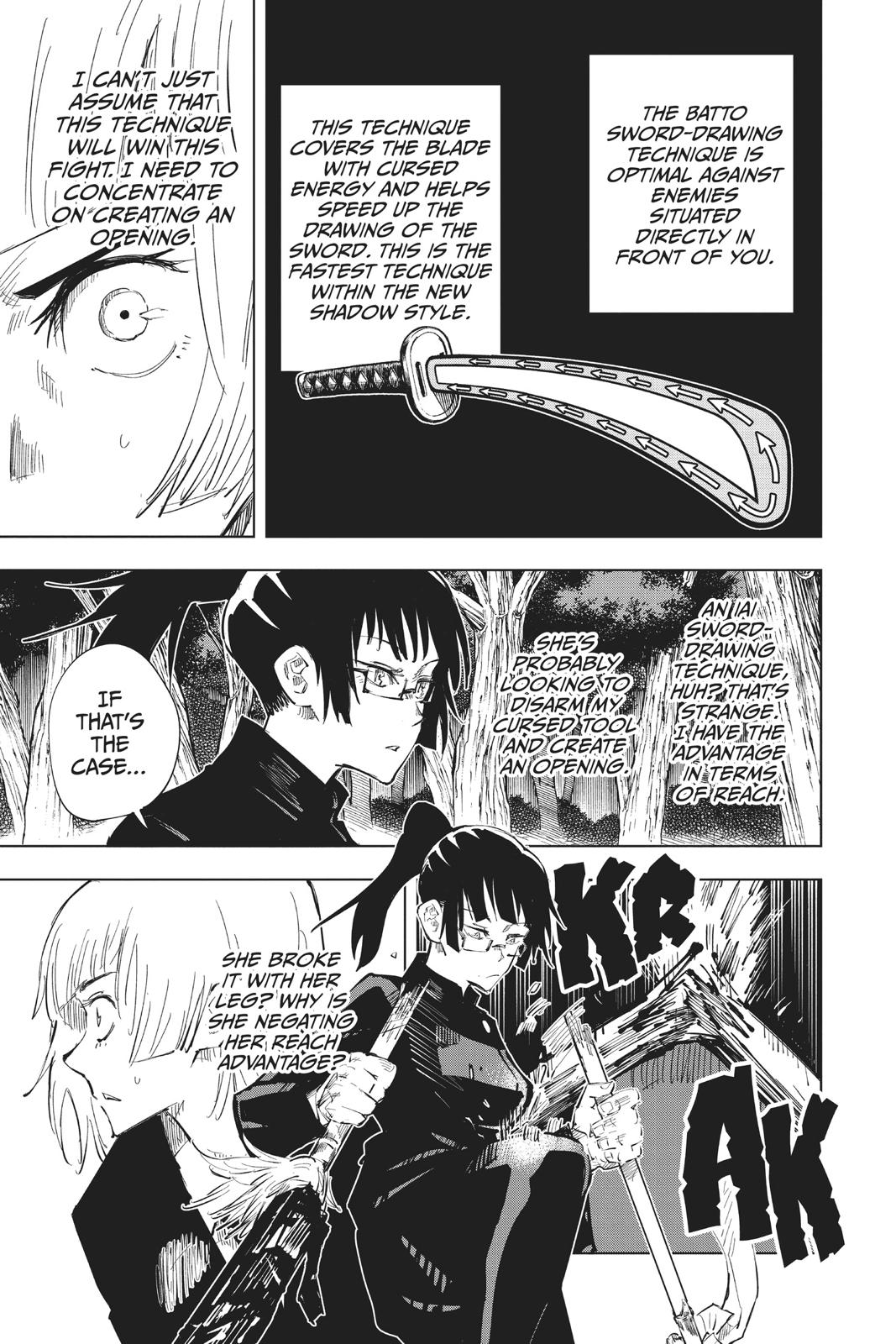 Jujutsu Kaisen Manga Chapter 40 page 5 - Kyoto Sister SchoolGoodwill Event - Team Battle, Part 7 scene
