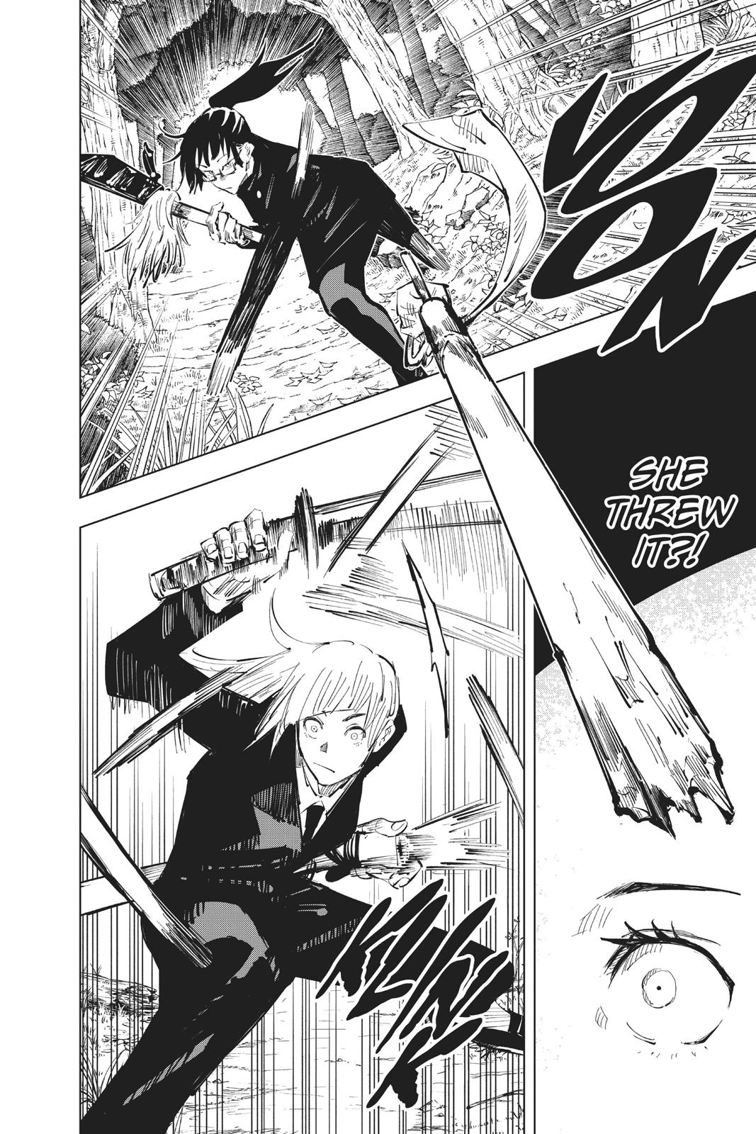 Jujutsu Kaisen Manga Chapter 40 page 6 - Kyoto Sister SchoolGoodwill Event - Team Battle, Part 7 scene