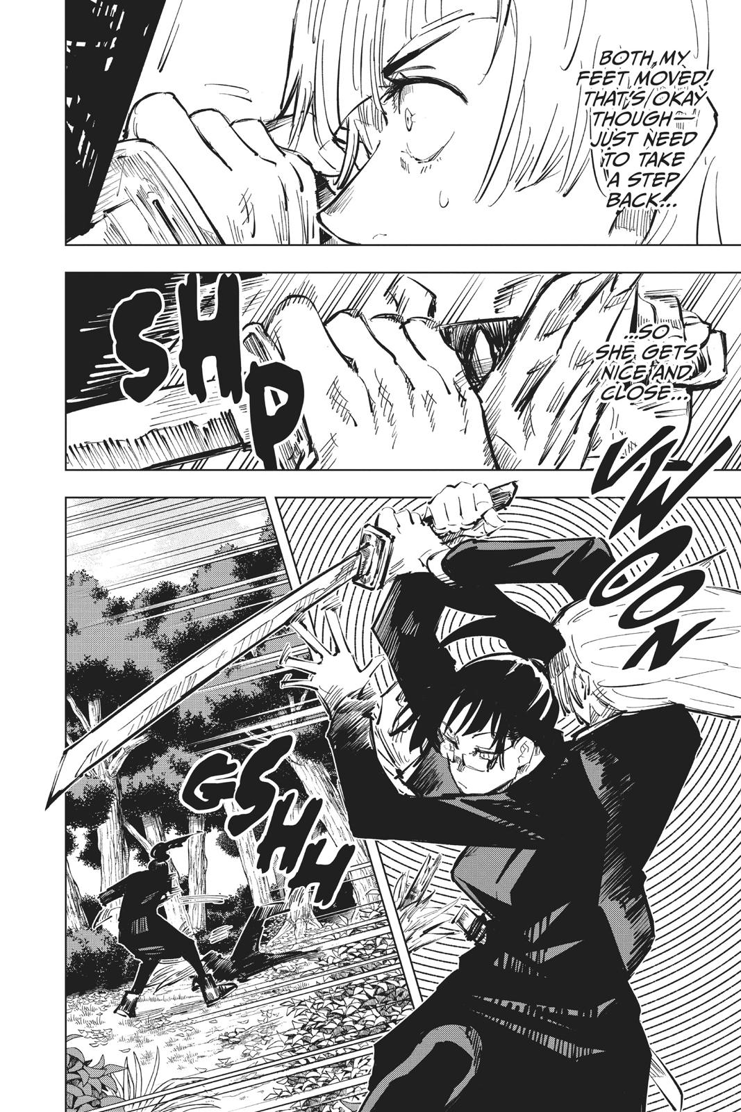 Jujutsu Kaisen Manga Chapter 40 page 8 - Kyoto Sister SchoolGoodwill Event - Team Battle, Part 7 scene