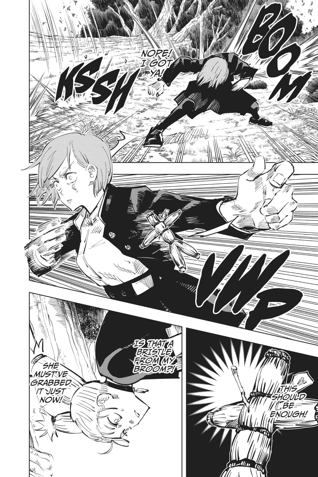 Jujutsu Kaisen Manga Chapter 41 page 10 - Kyoto Sister School Goodwill Event - Team Battle, Part 8 scene