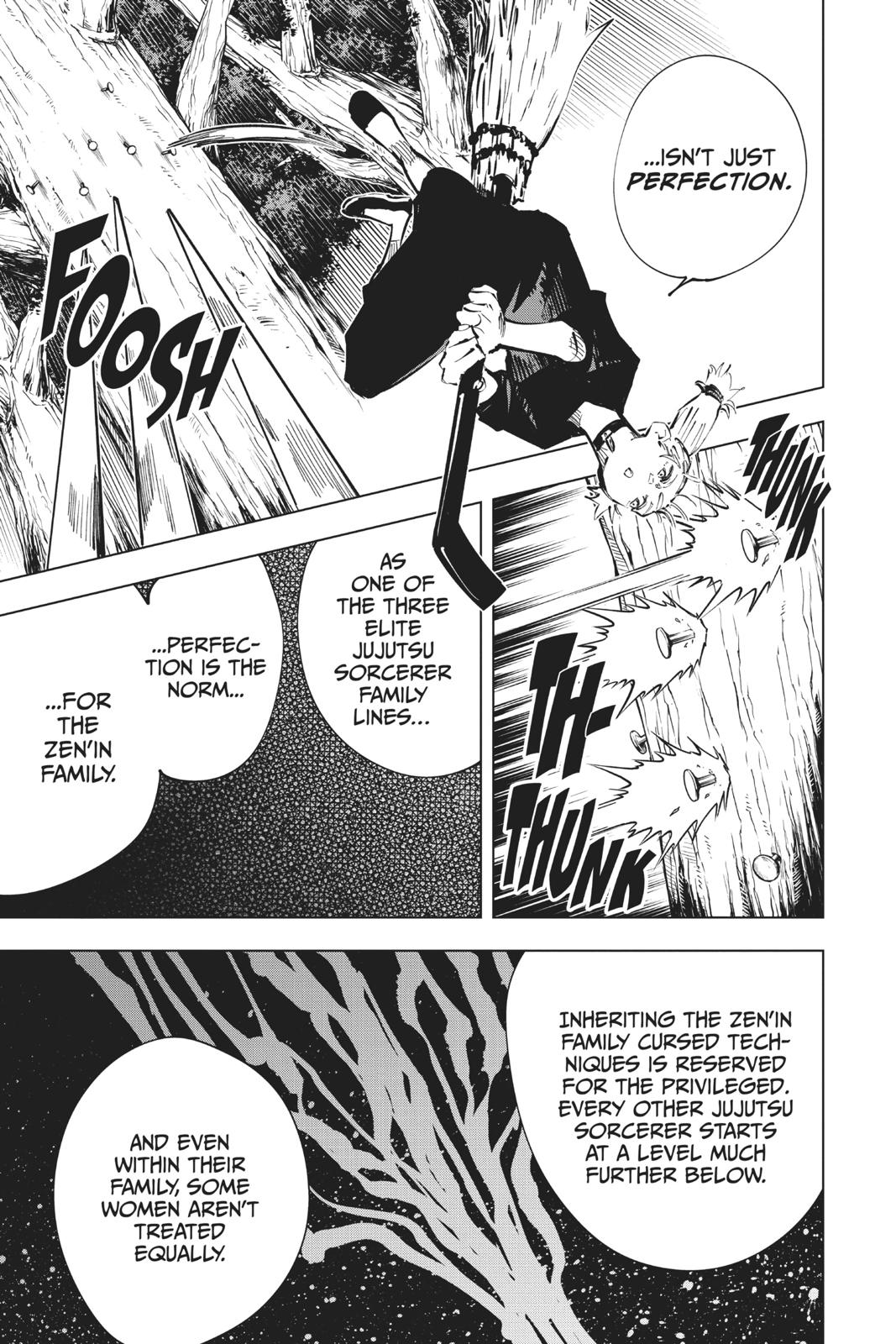 Jujutsu Kaisen Manga Chapter 41 page 5 - Kyoto Sister School Goodwill Event - Team Battle, Part 8 scene