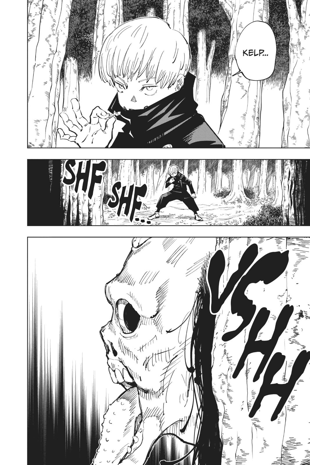 Jujutsu Kaisen Manga Chapter 43 page 16 - Kyoto Sister School Goodwill Event - Team Battle, Part 10 scene
