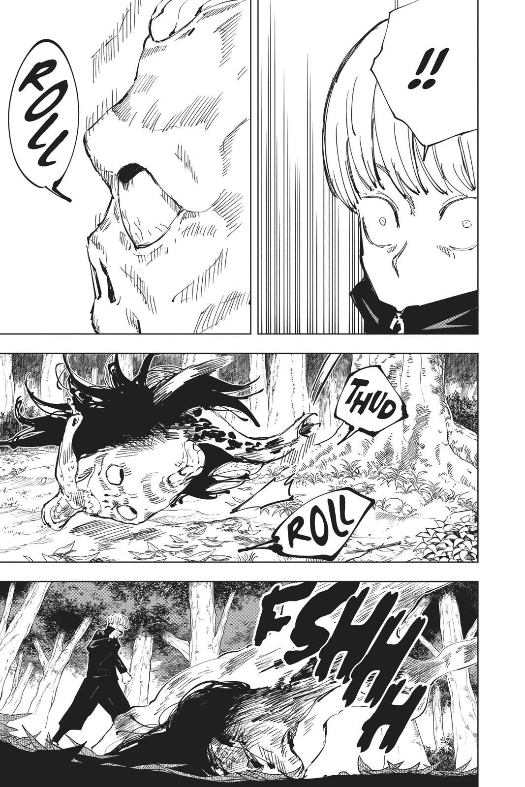 Jujutsu Kaisen Manga Chapter 43 page 17 - Kyoto Sister School Goodwill Event - Team Battle, Part 10 scene