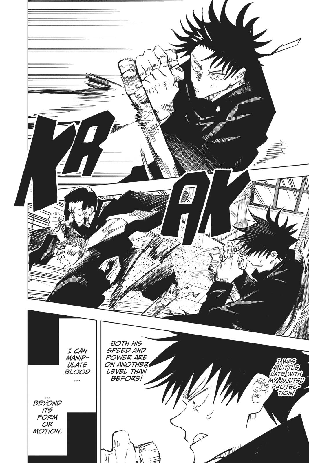 Jujutsu Kaisen Manga Chapter 43 page 8 - Kyoto Sister School Goodwill Event - Team Battle, Part 10 scene