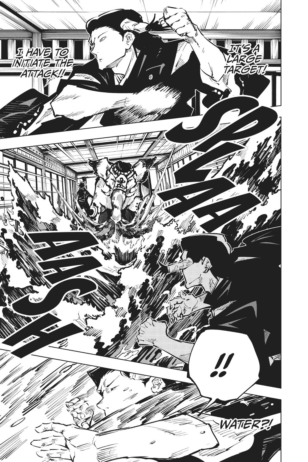 Jujutsu Kaisen Manga Chapter 44 page 15 - Kyoto Sister School Goodwill Event - Team Battle, Part 11 scene