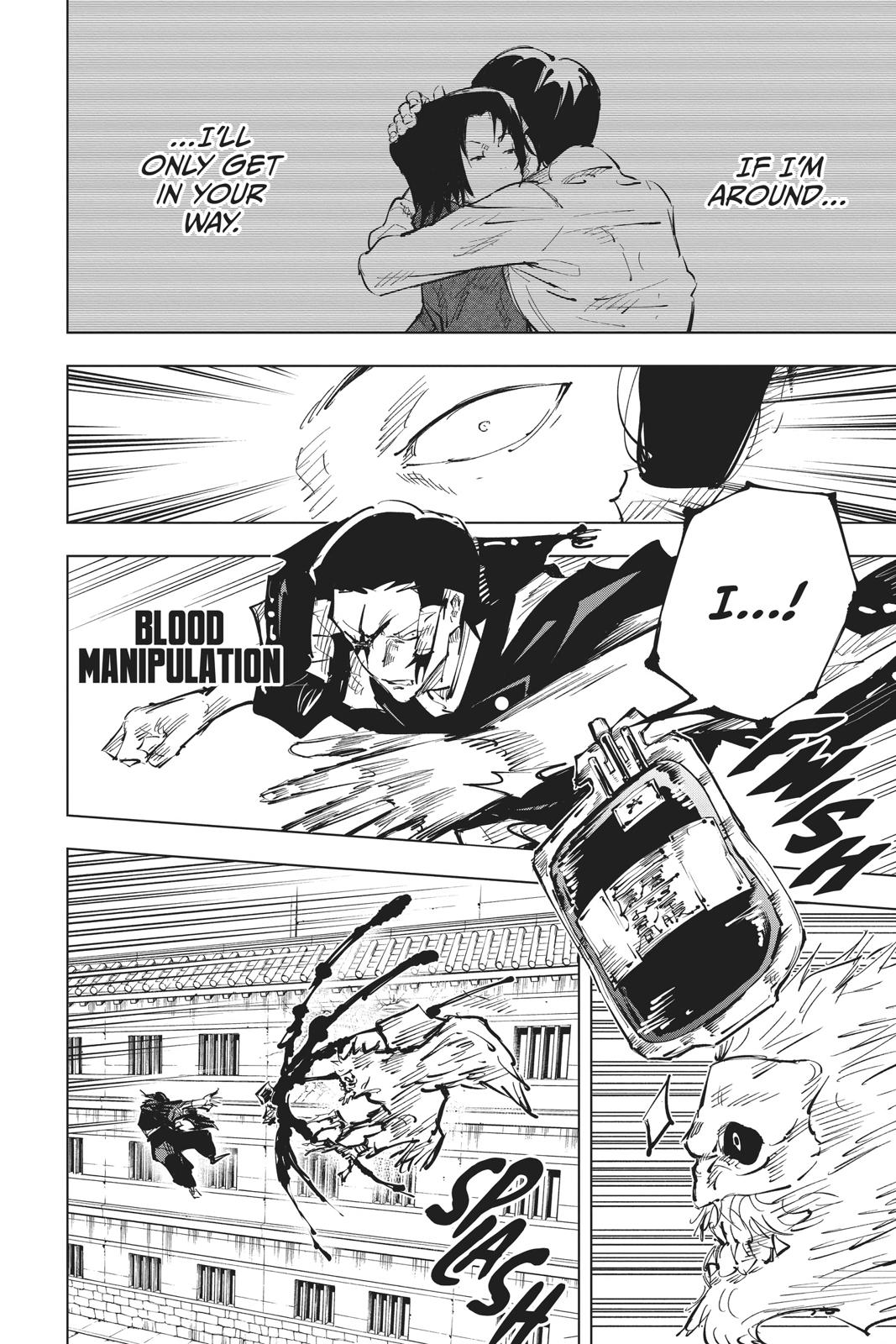 Jujutsu Kaisen Manga Chapter 44 page 18 - Kyoto Sister School Goodwill Event - Team Battle, Part 11 scene