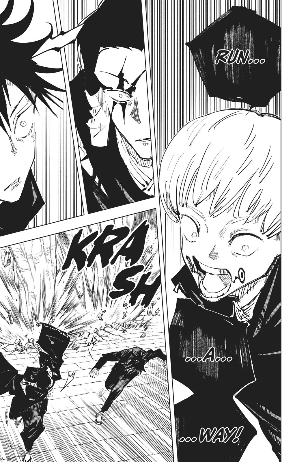 Jujutsu Kaisen Manga Chapter 44 page 22 - Kyoto Sister School Goodwill Event - Team Battle, Part 11 scene