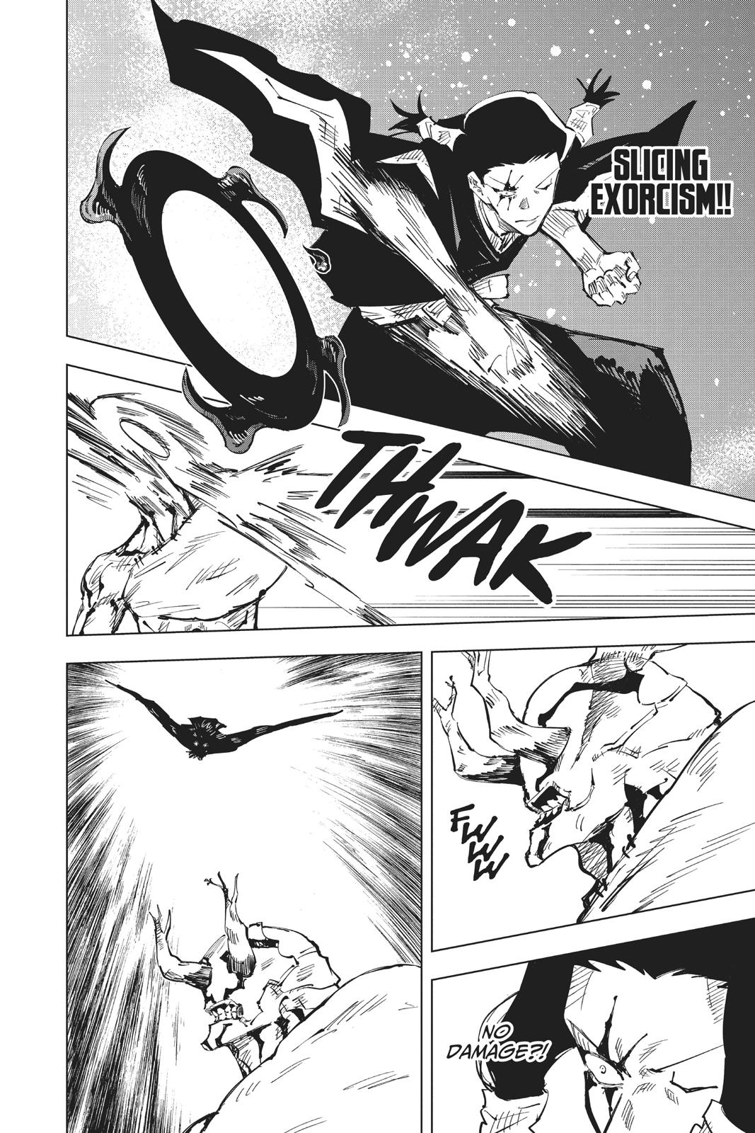 Jujutsu Kaisen Manga Chapter 45 page 13 - Sage scene
